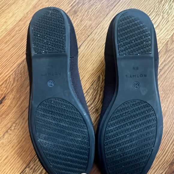 Rothy's Black Flats Classic Design size 8.5 - Picture 2 of 6